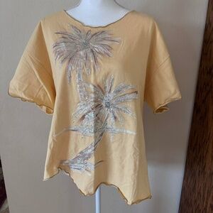Boho Palms Blouse